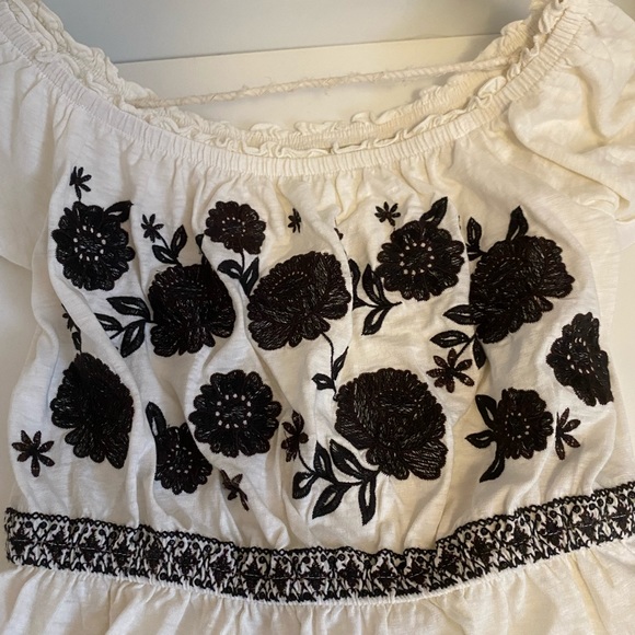 american eagle floral white crop top - Picture 5 of 6